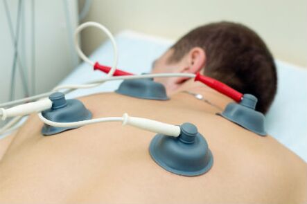 Electroterapia para a osteocondrose cervical