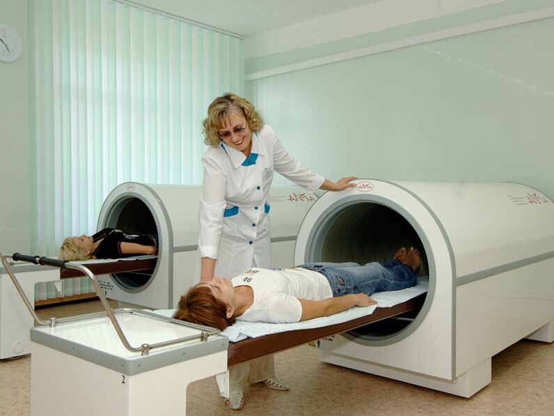 Para diagnosticar a osteocondrose, realízase resonancia magnética